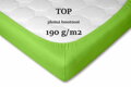 Dadka Jersey prostěradlo kiwi 100x220x20 cm