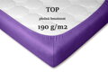Dadka Jersey prostěradlo purpur 90x220x20 cm