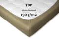 Dadka Jersey prostěradlo opál 80x200x20 cm