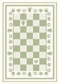 Svitap Utěrka Extra savá 50x70 cm Konvička/puntík olivová 3 ks