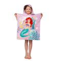 Jerry Fabrics Plážová osuška pončo Ariel Pink 50x115 cm