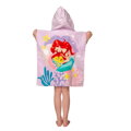 Jerry Fabrics Plážová osuška pončo Ariel Pink 50x115 cm