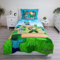 Jerry Fabrics Povlečení bavlna Minecraft We Got This 140x200, 70x90 cm