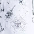 Jerry Fabrics Povlečení Star Wars Death Star svítící efekt 140x200, 70x90 cm