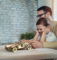 WOODEN CITY 3D puzzle Automobil Roadster 111 dílů