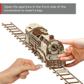 WOODEN CITY 3D puzzle Express s kolejemi 400 dílů