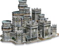 WREBBIT 3D puzzle Hra o trůny: Winterfell 910 dílků