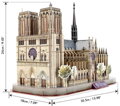 CUBICFUN 3D puzzle National Geographic: Katedrála Notre-Dame 128 dílků