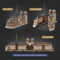 CUBICFUN 3D puzzle Katedrála Notre-Dame 293 dílků
