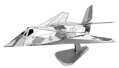METAL EARTH 3D puzzle Lockheed F-117 Nighthawk