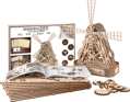 WOODEN CITY 3D puzzle Mlýn 222 dílů
