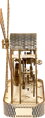 WOODEN CITY 3D puzzle Mlýn 222 dílů