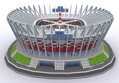 CUBICFUN 3D puzzle Národní stadion ve Varšavě 105 dílků