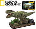 CUBICFUN 3D puzzle National Geographic: Tyrannosaurus Rex 52 dílků
