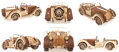UGEARS 3D puzzle Roadster VM-01, 437 dílků