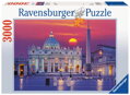 RAVENSBURGER Puzzle Bazilika svatého Petra, Řím 3000 dílků