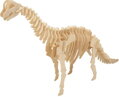 WOODEN TOY , WCK 3D puzzle Brachiosaurus