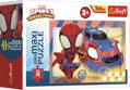 TREFL Displej Puzzle Spidey a jeho úžasní přátelé 20 dílků (24 ks)
