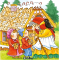 GOKI Dřevěné kostky Pohádky, 9 kostek
