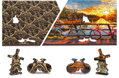 WOODEN CITY Dřevěné puzzle Kola v Amsterdamu 2v1, 150 dílků EKO