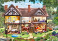 WOODEN CITY Dřevěné puzzle Dům na letní sezónu 2v1, 505 dílků EKO