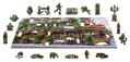 WOODEN CITY Dřevěné puzzle Londýnská hospoda 2v1, 300 dílků EKO