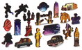 WOODEN CITY Dřevěné puzzle Noční Londýn 2v1, 75 dílků EKO