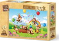 ART PUZZLE Dřevěné puzzle Opičí oslava 50 dílků
