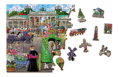 WOODEN CITY Dřevěné puzzle Pařížské náměstí v Berlíně 2v1, 505 dílků EKO