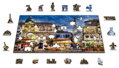 WOODEN CITY Dřevěné puzzle Snídaně v Paříži 2v1, 300 dílků EKO