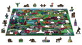WOODEN CITY Dřevěné puzzle Veteráni 2v1, 505 dílků EKO