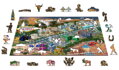 WOODEN CITY Dřevěné puzzle Vítejte v Las Vegas 2v1, 505 dílků EKO