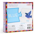 EEBOO Duo puzzle Barvy (anglicky) 12x2 dílky