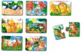 DOHÁNY Duo puzzle Safari 8x2 dílky