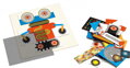 DJECO Magnetické puzzle Kinoptik Roboti