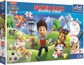 TREFL Oboustranné puzzle Tlapková patrola: Dobrodružství SUPER MAXI 24 dílků