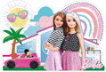 CLEMENTONI Obrysové puzzle Barbie 104 dílků