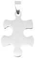 Ocelový přívěsek Puzzle (levý)