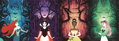CLEMENTONI Panoramatické puzzle Disney princezny 1000 dílků