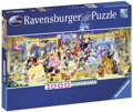 RAVENSBURGER Panoramatické puzzle Disney - Rodinná fotka 1000 dílků