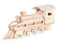 WOODEN TOY , WCK 3D puzzle Parní lokomotiva