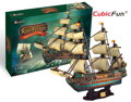 CUBICFUN 3D puzzle Plachetnice San Felipe 248 dílků