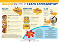 EUROGRAPHICS Sada příslušenství pro skládání puzzle 3v1