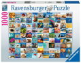RAVENSBURGER Puzzle 99 okamžiků u moře 1000 dílků