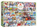 GIBSONS Puzzle Abeceda her a hraček 1000 dílků