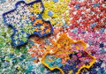 RAVENSBURGER Puzzle Barevná paleta dílků 1000 dílků