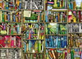 RAVENSBURGER Puzzle Bizarní knihovna 1000 dílků