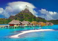 BLUEBIRD Puzzle Bora Bora, Tahiti 500 dílků
