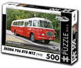 RETRO-AUTA Puzzle BUS č. 6 Škoda 706 RTO MTZ (1970) 500 dílků