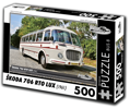 RETRO-AUTA Puzzle BUS č. 8 Škoda 706 RTO LUX (1961) 500 dílků